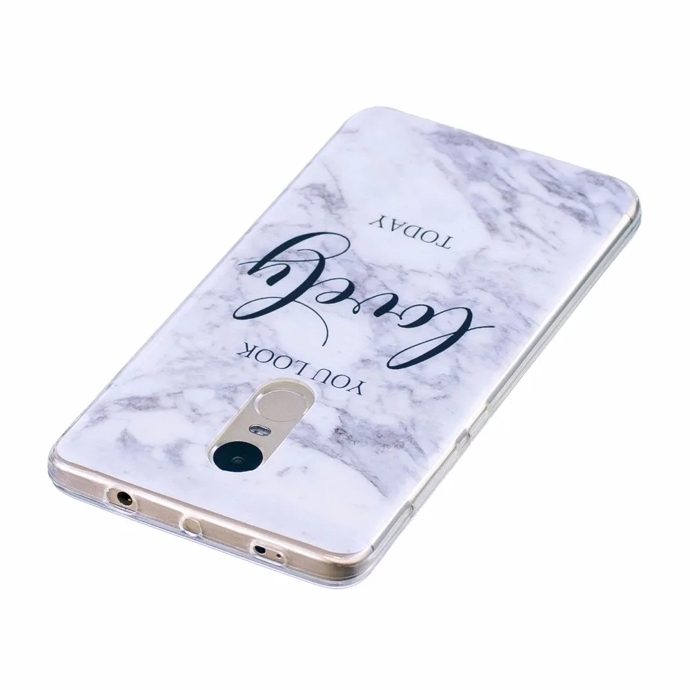 ARYIKUM For Xiaomi Redmi Note 4X Pro 3gb 32gb 4gb 64gb Note4X Case TPU Silicon Marble Phone Cover Xiami Xiomi 4 X |