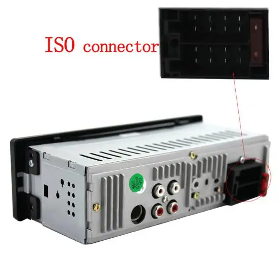 Car MP3 player Bluetooth function hands-free call Bluetooth music DC 12V power supply high power 60W*4 channel front AUX