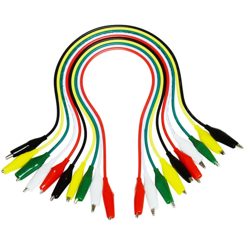 10 шт. Стандартный блок питания с зажимом типа крокодил линейный Комплект