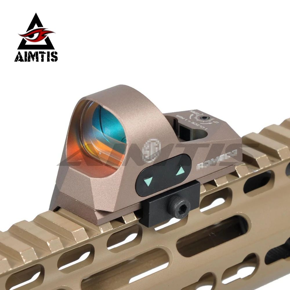 AIMTIS ROMEO3 1x25 мини рефлекторный прицел 3 MOA Dot Scope Picatinny QD Крепление тактический