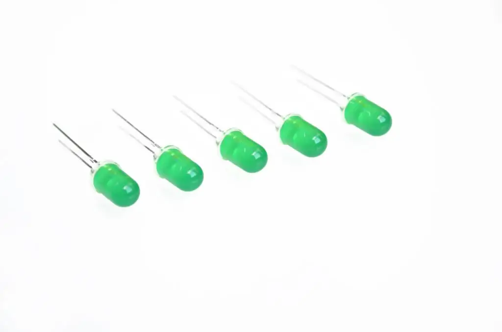 10 шт./лот 5 мм Светодиодная лампа зеленого цвета светоизлучающие диоды Drop|lamp led|diode