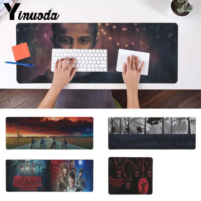 Игровой плеер Yinuoda Stranger Things резиновый коврик для мыши настольного ноутбука