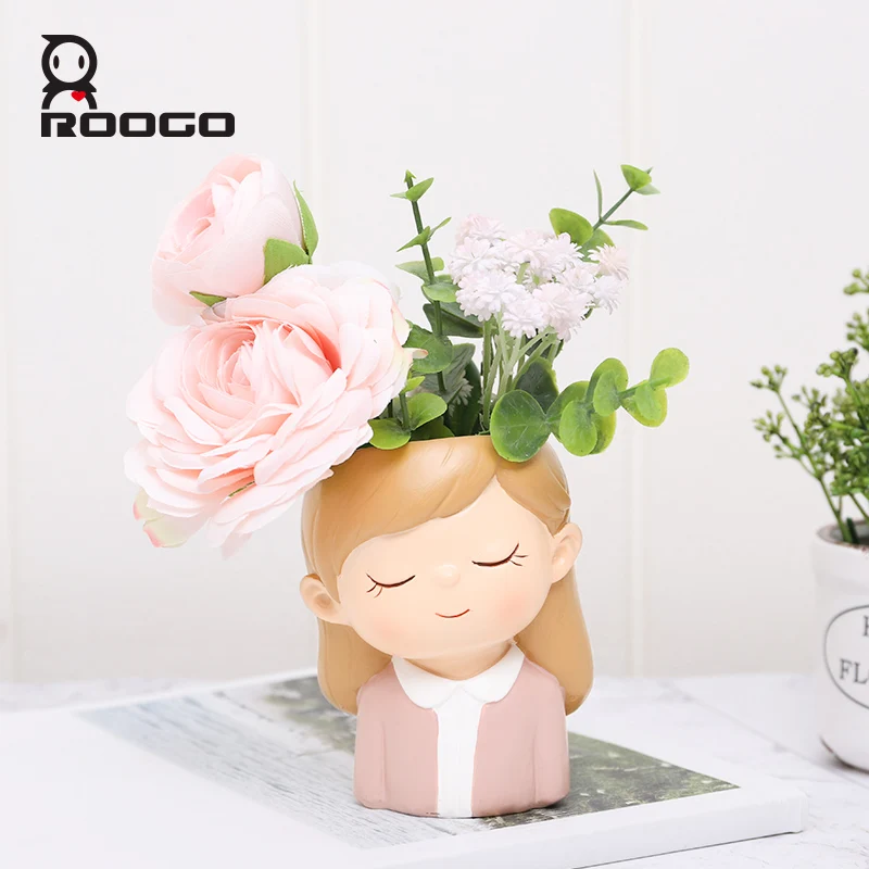 Home decoration accessories flower pot decorative small succulent plant wedding gifts birthday present desktop decorations | Дом и сад