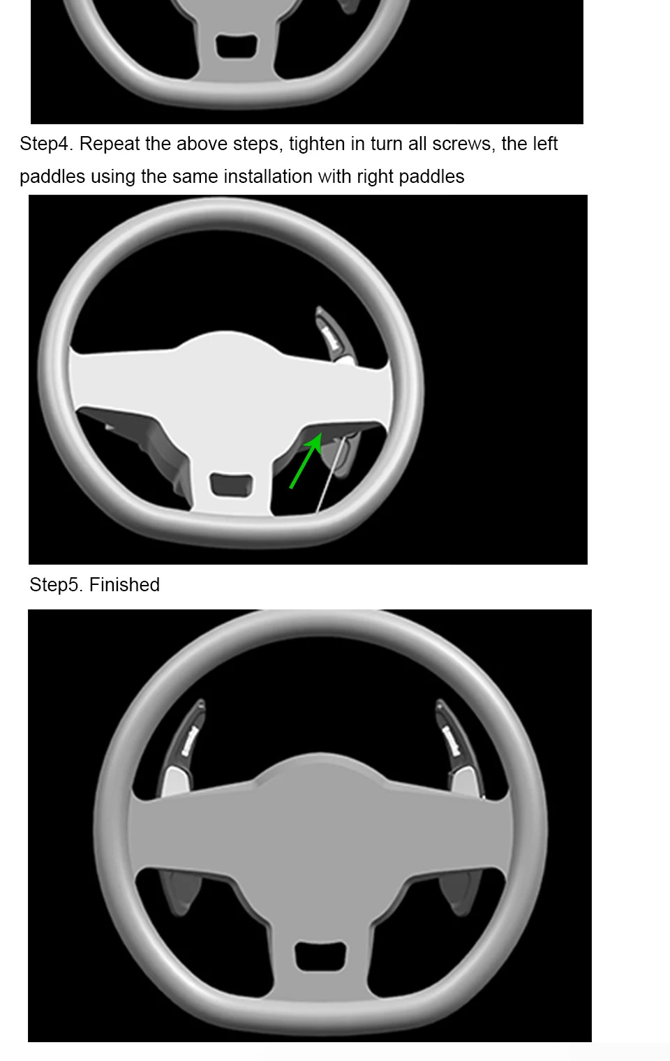 Savanini алюминиевое рулевое колесо сдвиг Paddle Shifter расширение для Smart Fortwo и Forfour авто аксессуары автомобиль Стайлинг