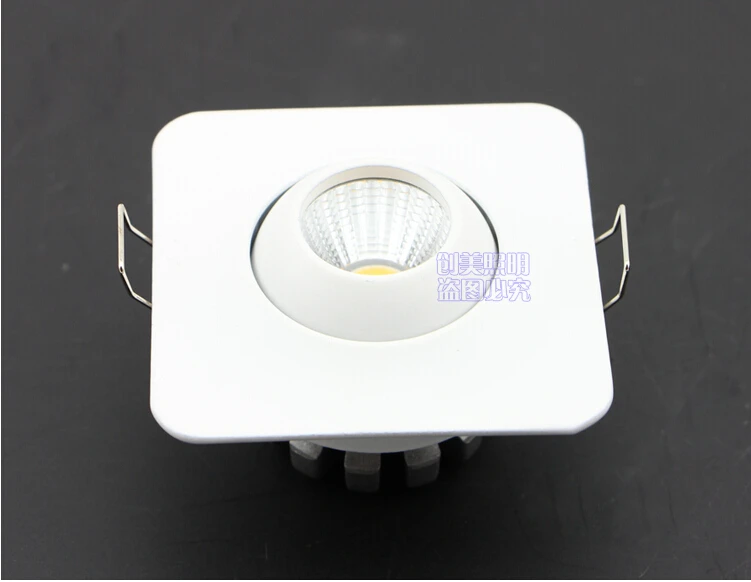 10 шт. светодиодный встраиваемый светильник с регулируемой яркостью cob 6 Вт