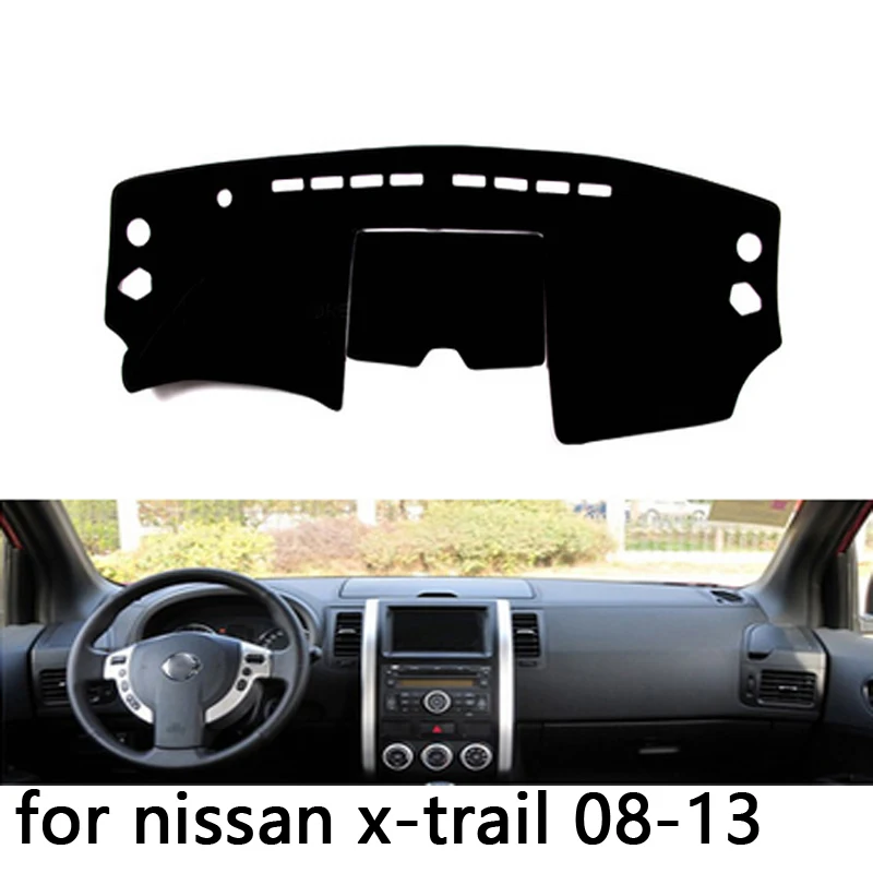 

Для Nissan X-Trail X Trail T31 2008-2013 правый и левый руль, чехол для приборной панели автомобиля, коврик, абажур, подушка, ковры, аксессуары