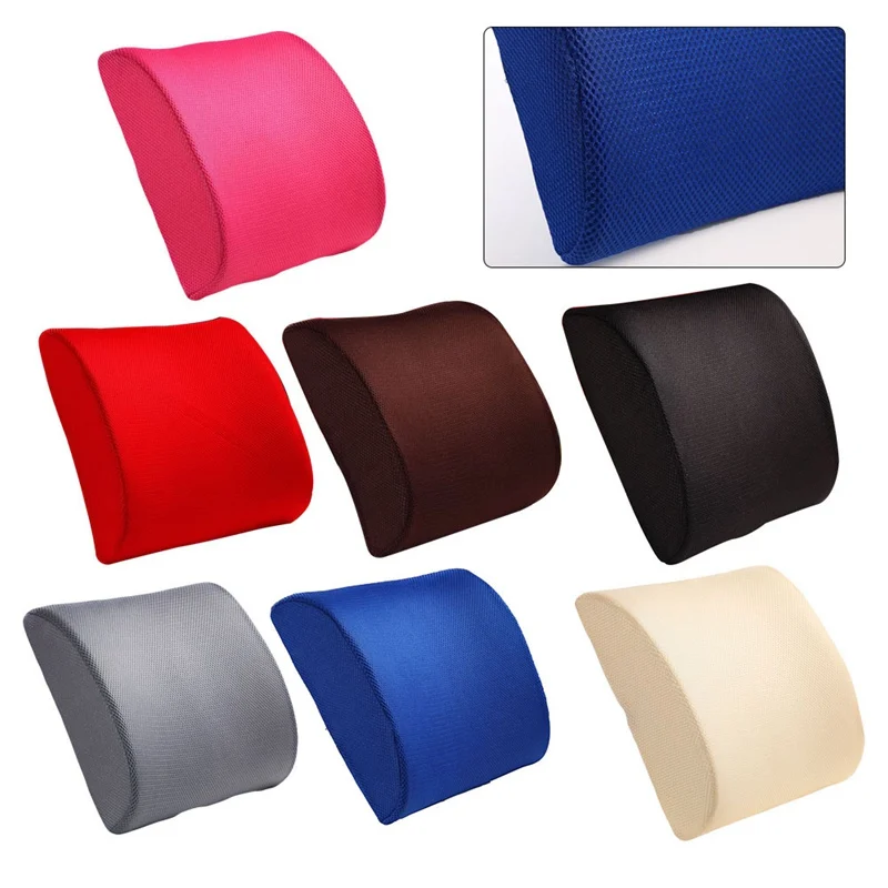 Memory Foam поясничного подушку в нижней части спины Поддержка Подушка коррекция