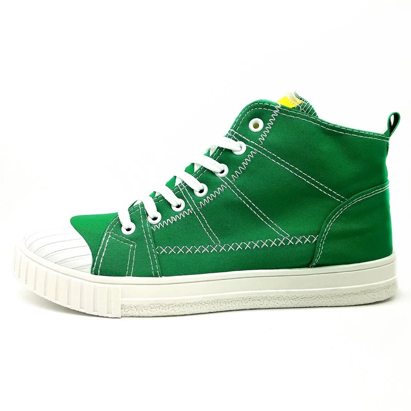 Новая парусиновая обувь мужская повседневная на плоской подошве со шнуровкой