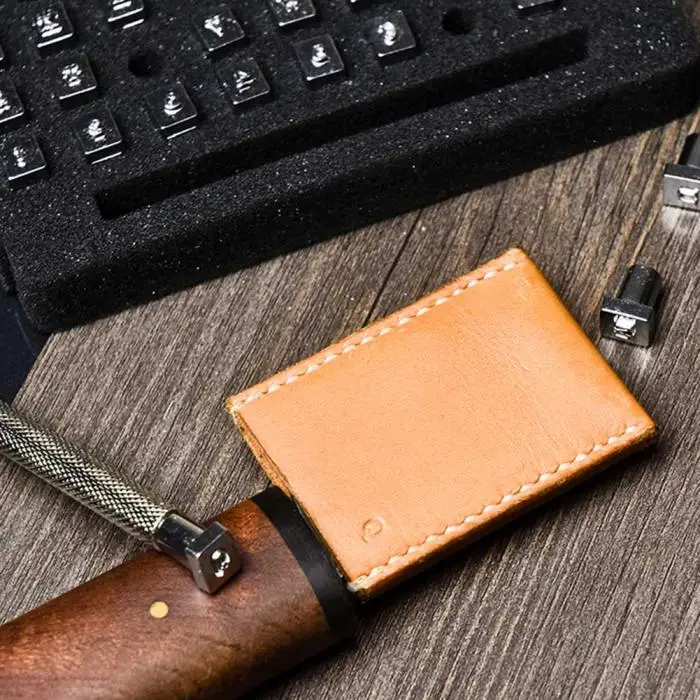 Горячая удар стержень инструменты комплект DIY кожа печать графика прочный сплав ремесло ручной работы LXY9