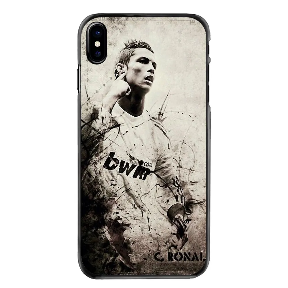 Европа Футбол звезда Криштиану Роналду CR7 сотовый Чехол для телефона Iphone 4 4s 5 5S 5C SE