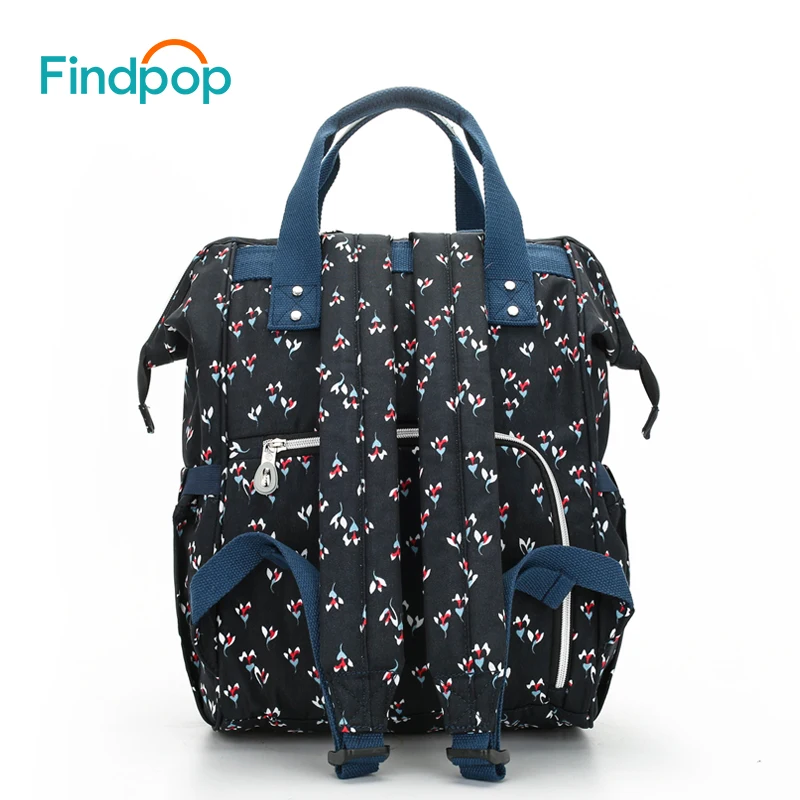 Вместительные женские рюкзаки Findpop новинка 2018 с цветочным принтом для женщин 3