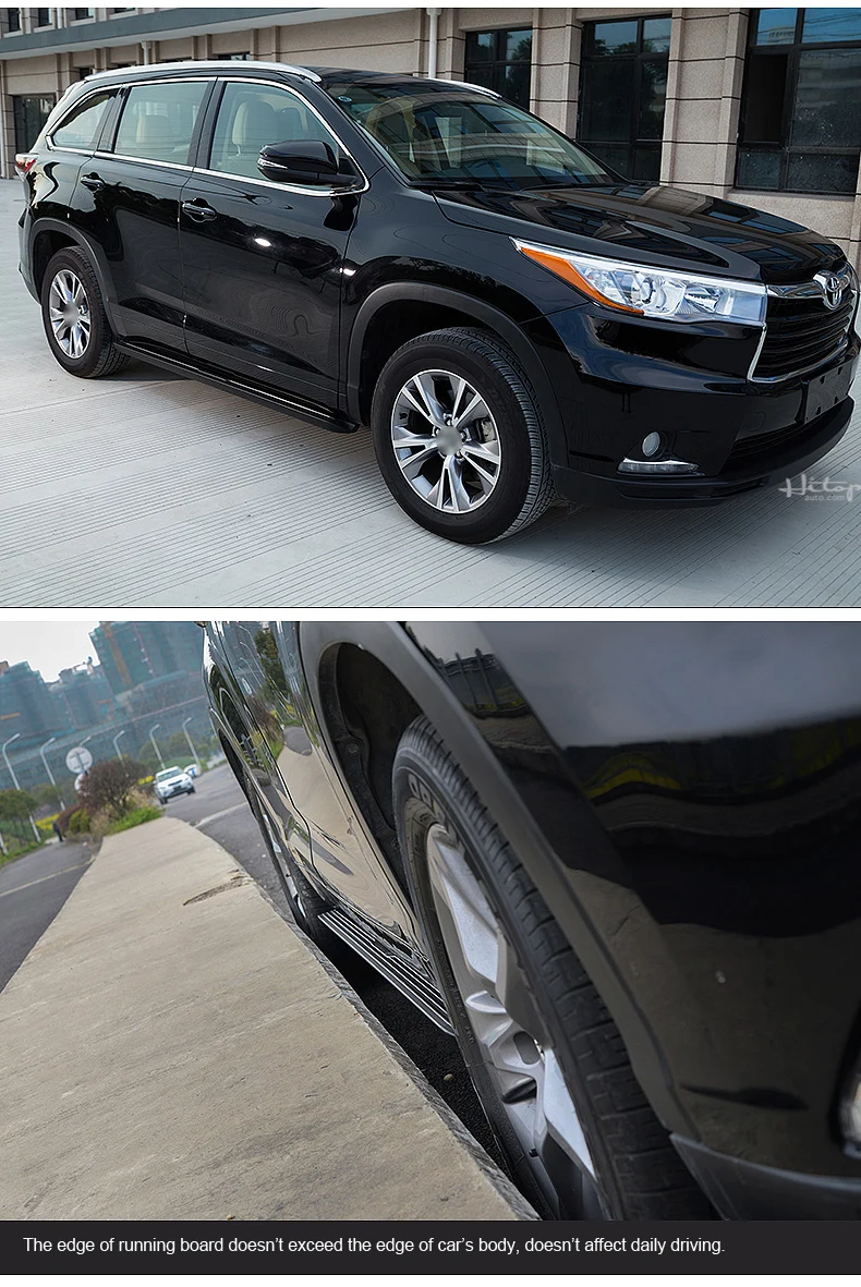 Лидер продаж боковая педаль для Toyota Highlander Kluger 2015-2019 популярная модель в Китае