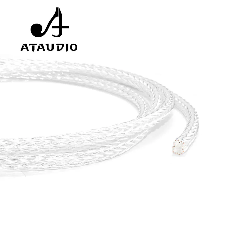 ATAUDIO 8AG высокочистый посеребренный OCC Hifi динамик объемный кабель 16 жил аудио