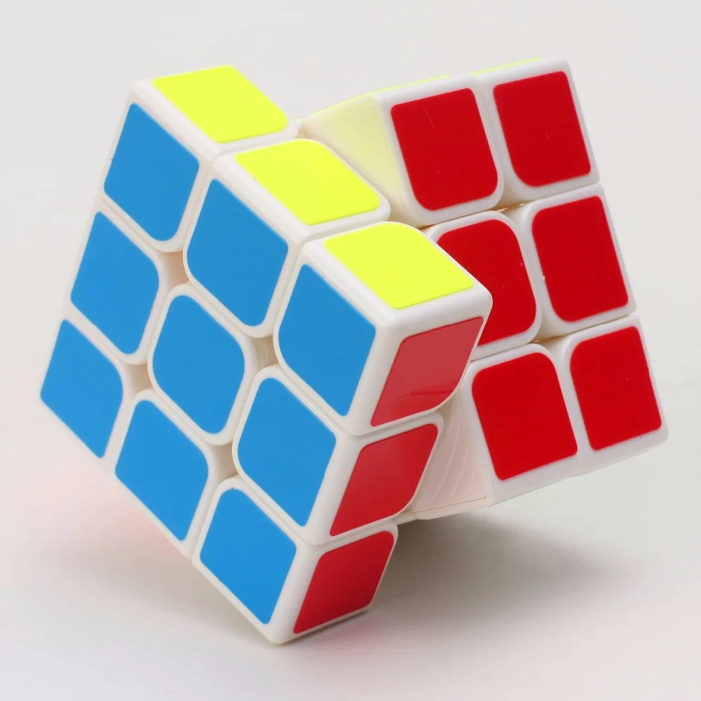 White Moyu MF3 3x3x3 3x3 профессиональный скоростной магический куб головоломка черный/белый Красочные Развивающие игрушки для детей и взрослых высокое качество - Цвет: White