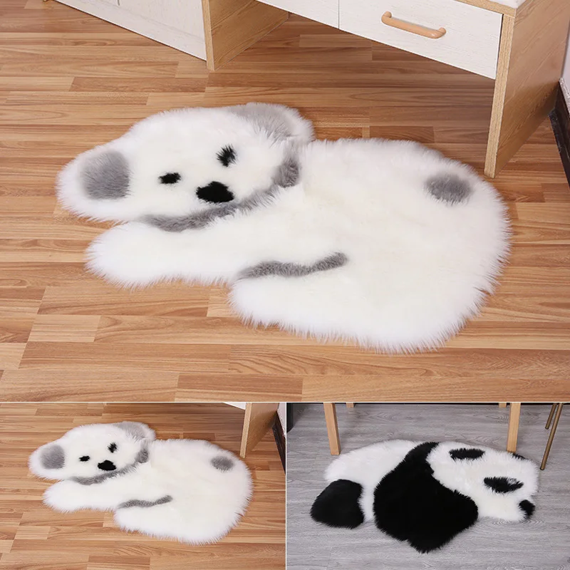 Красивая коала панда коврик в форме животного Противоскользящий мягкий 45*35*10 см