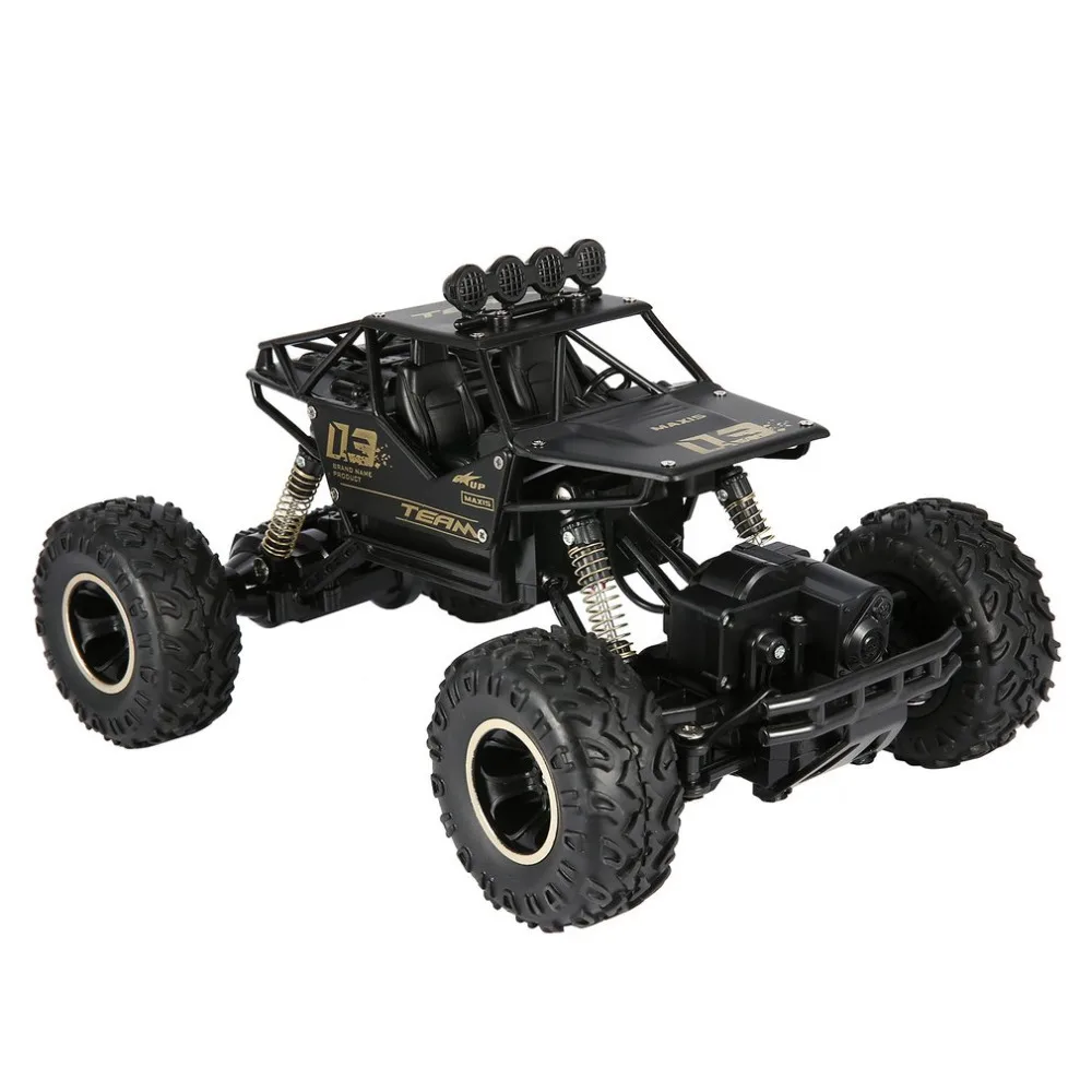 1/16 2 4 GHz RC автомобиль сплав корпус Рок Гусеничный 4WD двойные моторы внедорожный