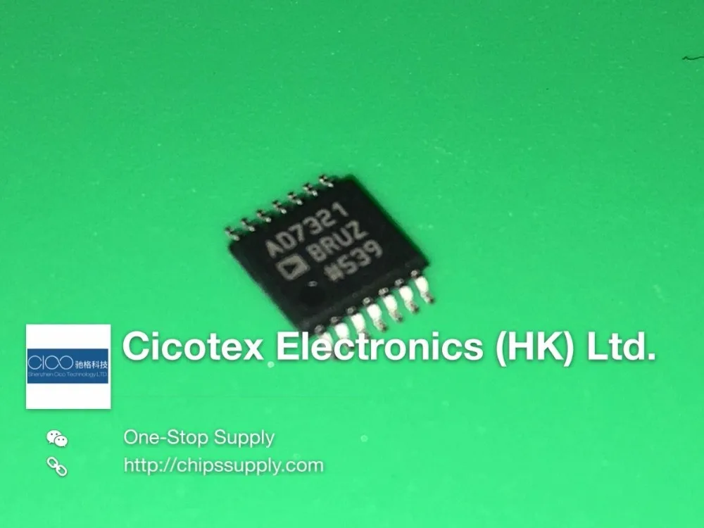 

AD7321BRUZ TSSOP14 IC ADC 12BIT+ SAR 2CHAN 14TSSOP