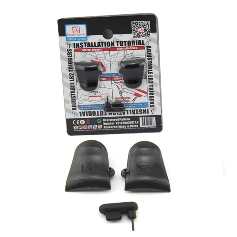 3 в 1 регулируемый триггер L/R2 для контроллера PS4 Dualshock 4 с коробкой|Запасные части| |