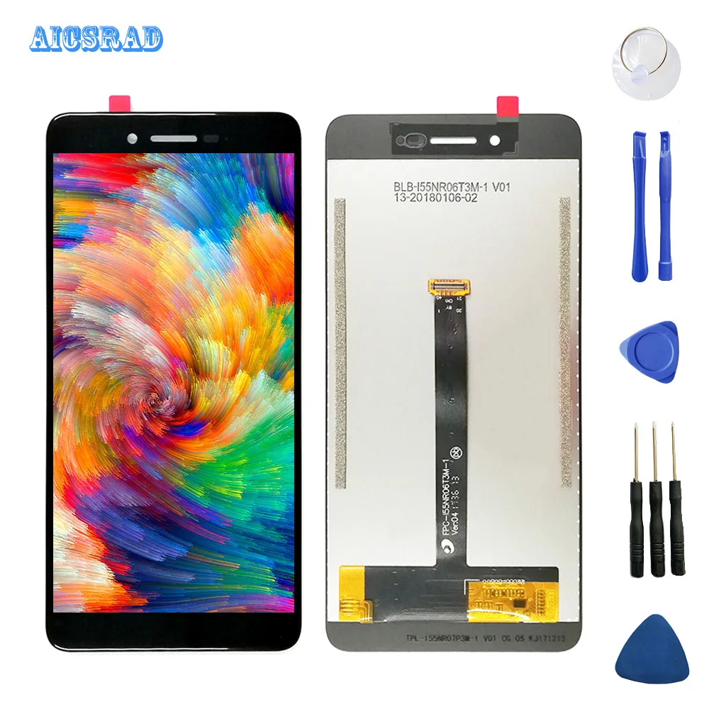 AICSRAD 5 дюймовый сенсорный экран для Vernee Mars pro/mars ЖК дисплей с сенсорным сенсором в
