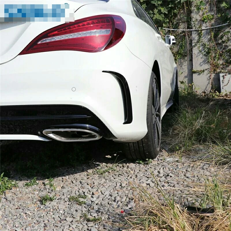 FOR Mercedes-Benz CLA250 front bumper car stickers CLA W117 amg rear C117 accessories air knife in the net modification | Автомобили и