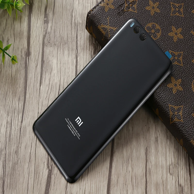 100% оригинал MI Note3 3D стекло задняя крышка корпуса для XIAOMI дверь Замена жесткий