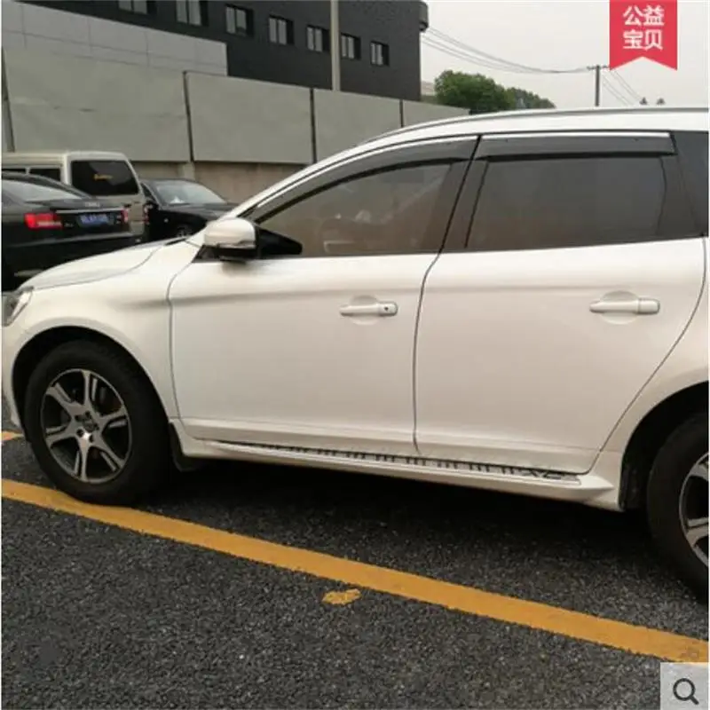 Для VOLVO XC60 XC90 S60 S80 2014 2016 окно козырек Vent Оттенки Защита от солнца дождь дефлектор