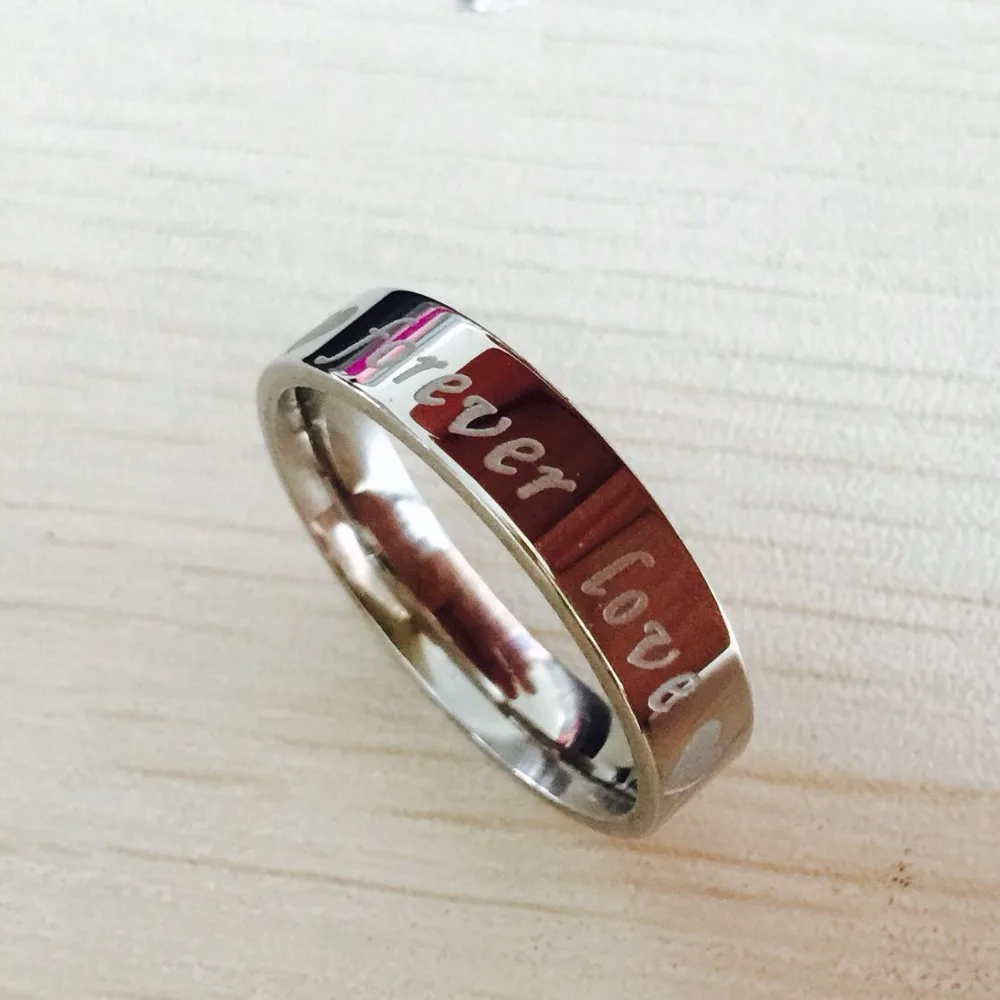 Мужские и женские кольца с гравировкой надписями подарок на день Святого
