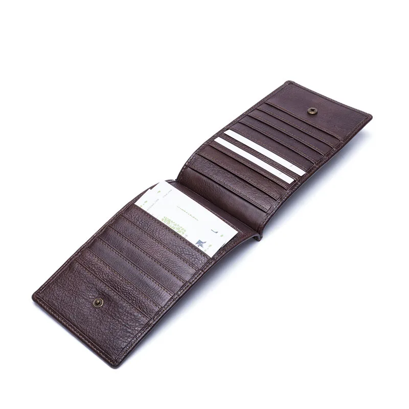 Новинка 100% вместительные бумажники COMFORSKIN из натуральной кожи для удостоверения