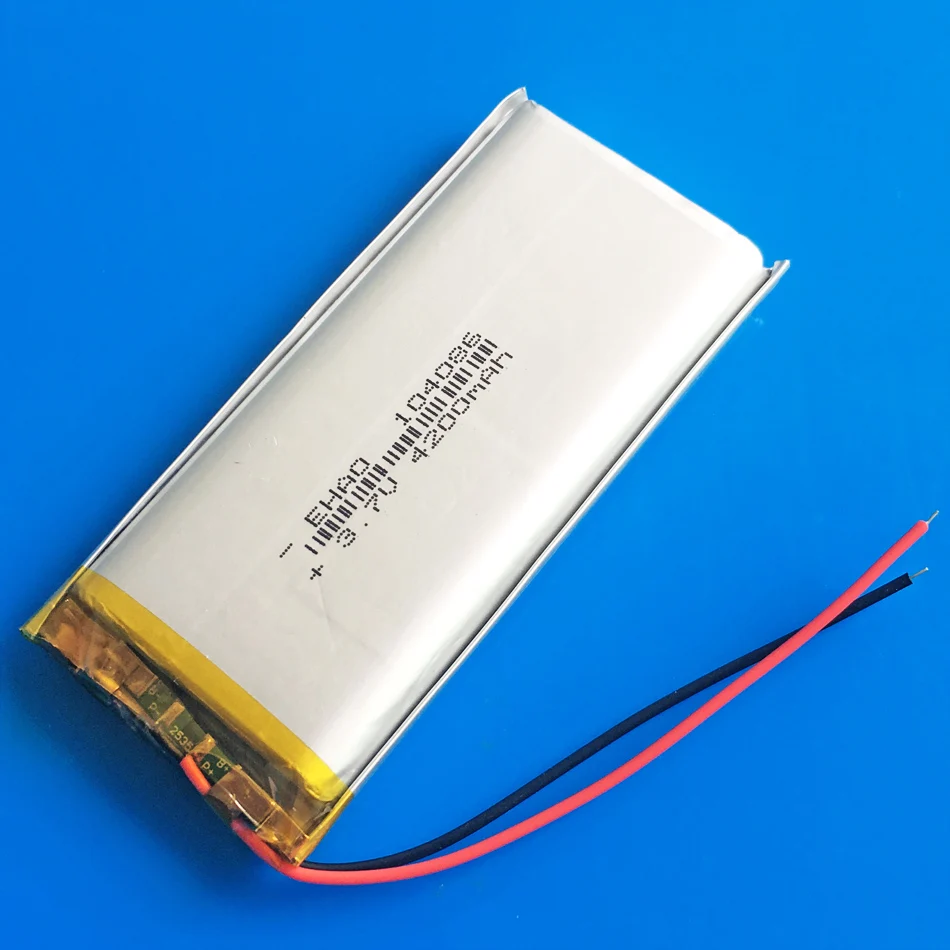Литий-полимерная аккумуляторная батарея 3 7 в 4200 мАч для GPS DVD PDA PAD power bank