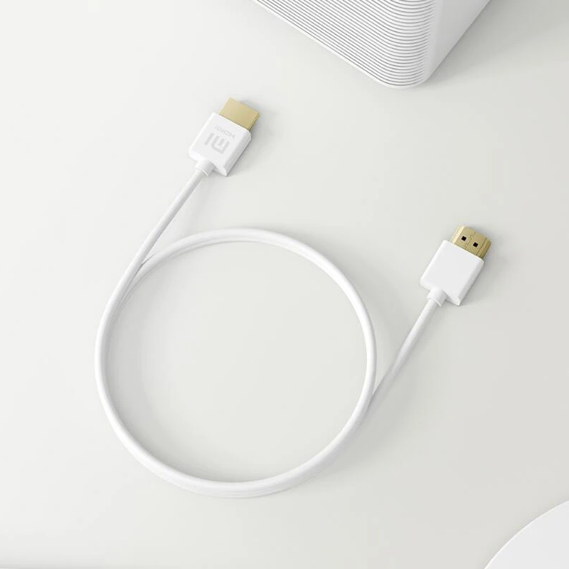 Оригинальный HDMI кабель Xiaomi к 3 м 1 5 4K HD с поддержкой 3D 24K позолоченный штекер 18
