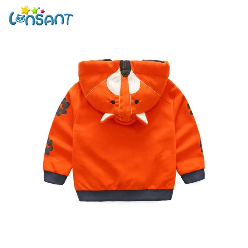 Детская куртка с капюшоном Roupa infantile Menina Повседневная Верхняя одежда мультяшным