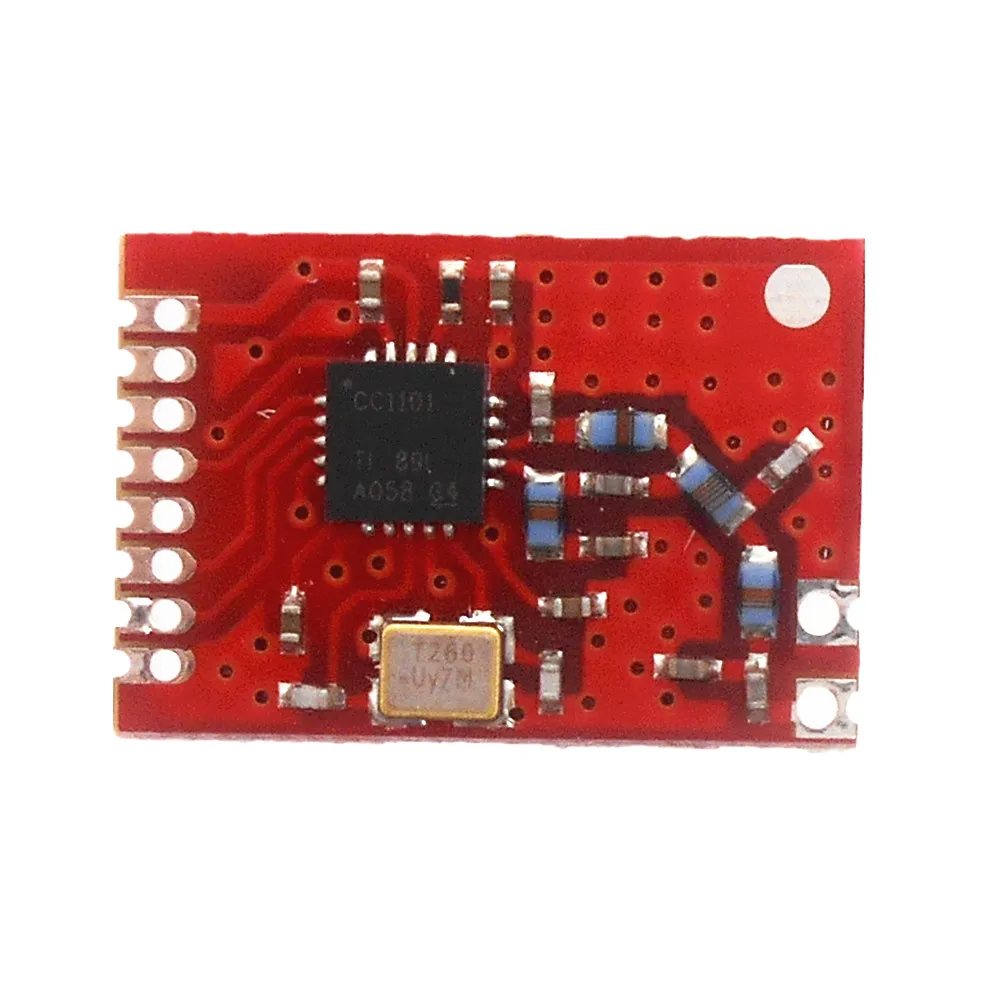 E07 M1101S CC1101 433Mhz Малогабаритный SMD беспроводной модуль цифровая передача