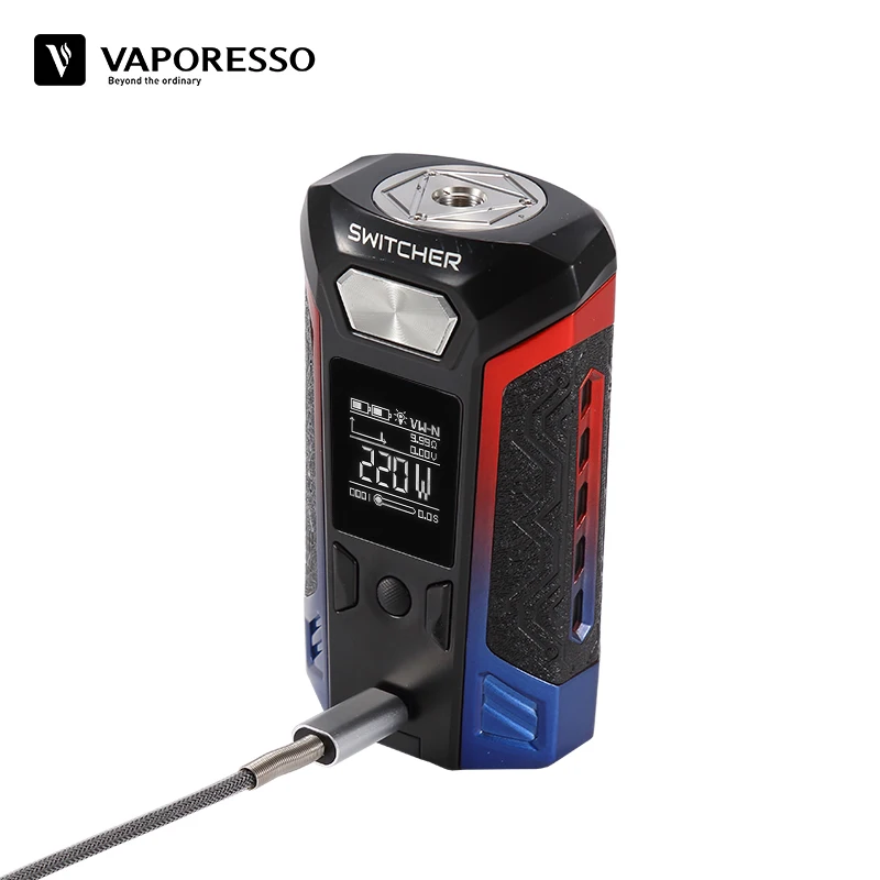Новое поступление Vaporesso трансформатор Switcher Mod 220 Вт Vape поле 510 нитки Совместимость