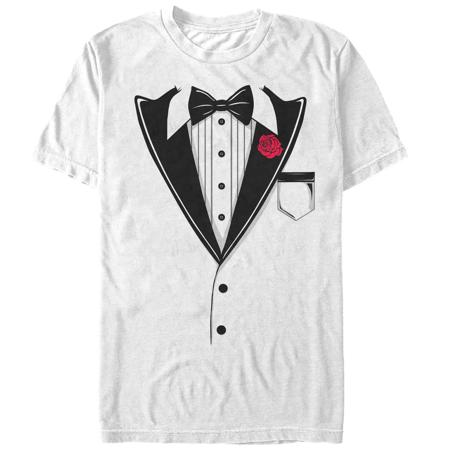 

Hot Sale Men T Shirt Fashion Lost Gods Valentine's Day Bow-Tie Costume Tee Mens Graphic T Shirt Summer O-Neck Tops