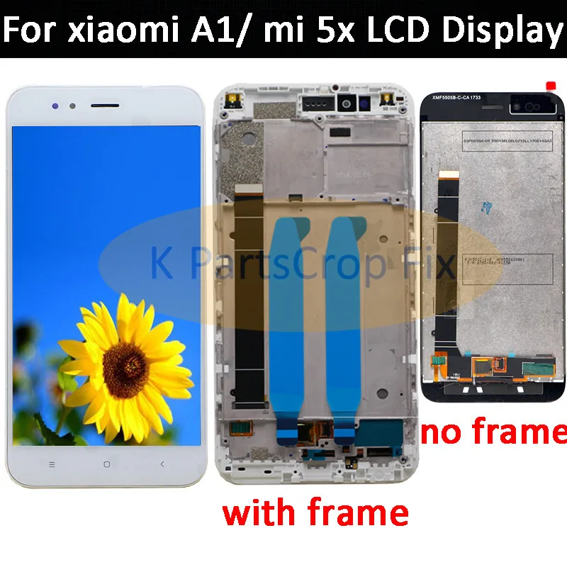 Для Xiaomi Mi A1 ЖК дисплей сенсорный экран дигитайзер для сборки глобальная версия с