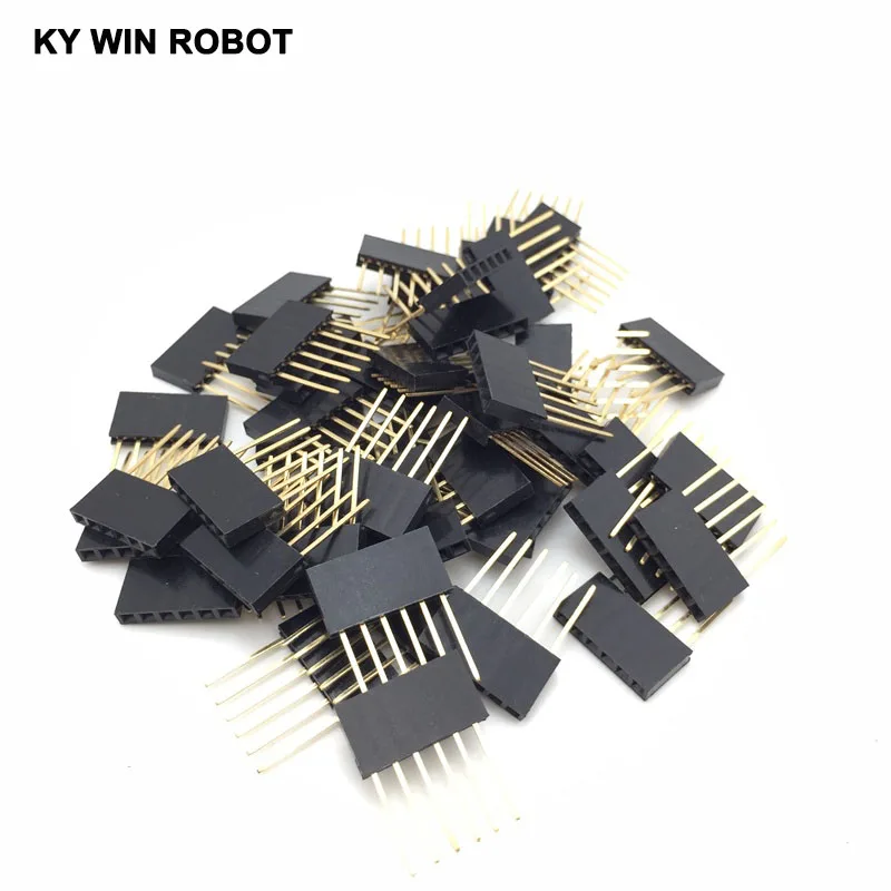 Специальный гнездовой разъем PC104 длинный с расстоянием 2 54 1*6/6P Контактный Разъем