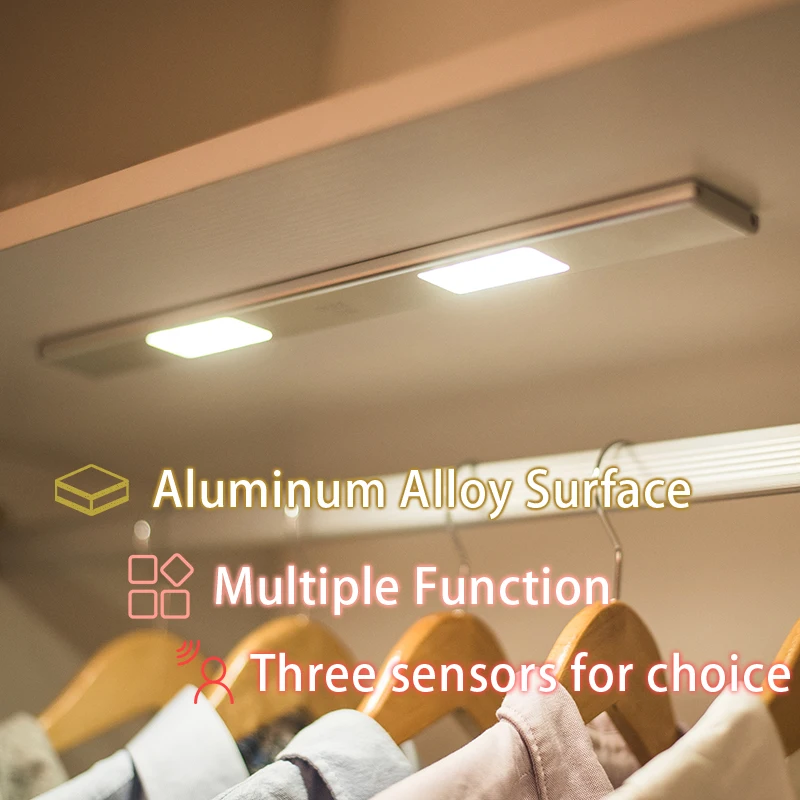 Светодиод Детектор движения Беспроводной Сенсор руки развертки Шкаф кабинета