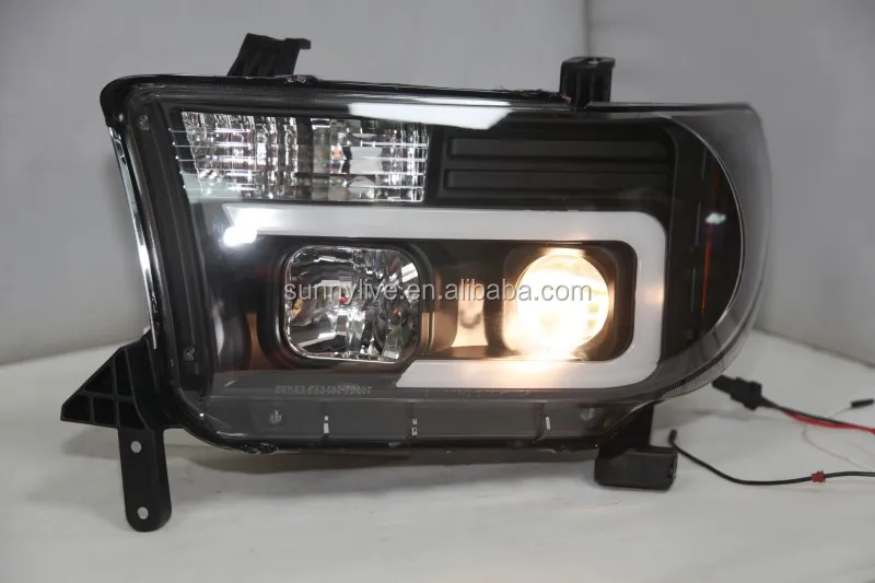 Для TOYOTA Tundra светодиодный налобный фонарь 2007-2013 года SONAR style v2