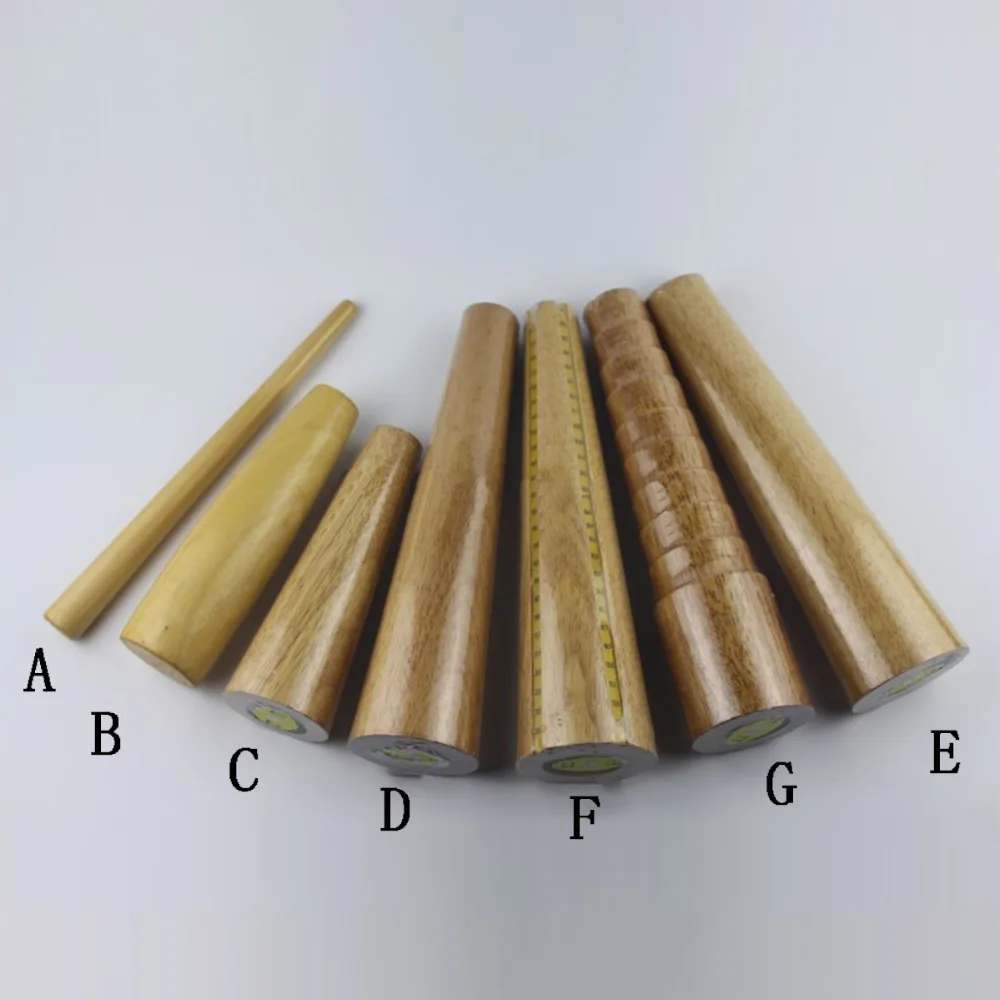 1 шт. Овальный Круглый браслет из твердой древесины|Инструменты и оборудование