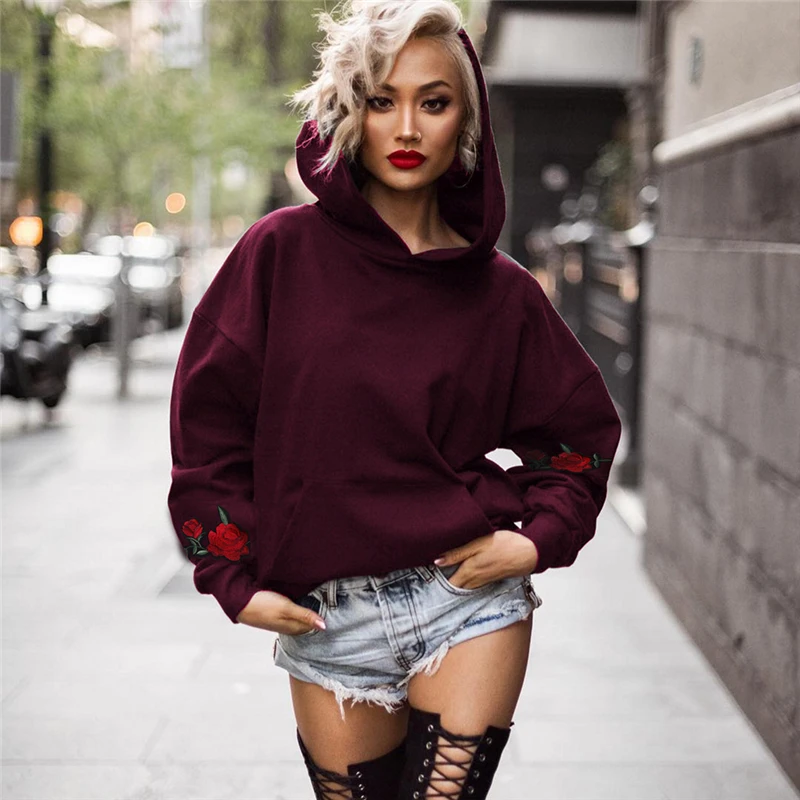 Новое поступление 2020 женские толстовки с длинным рукавом пуловер в стиле