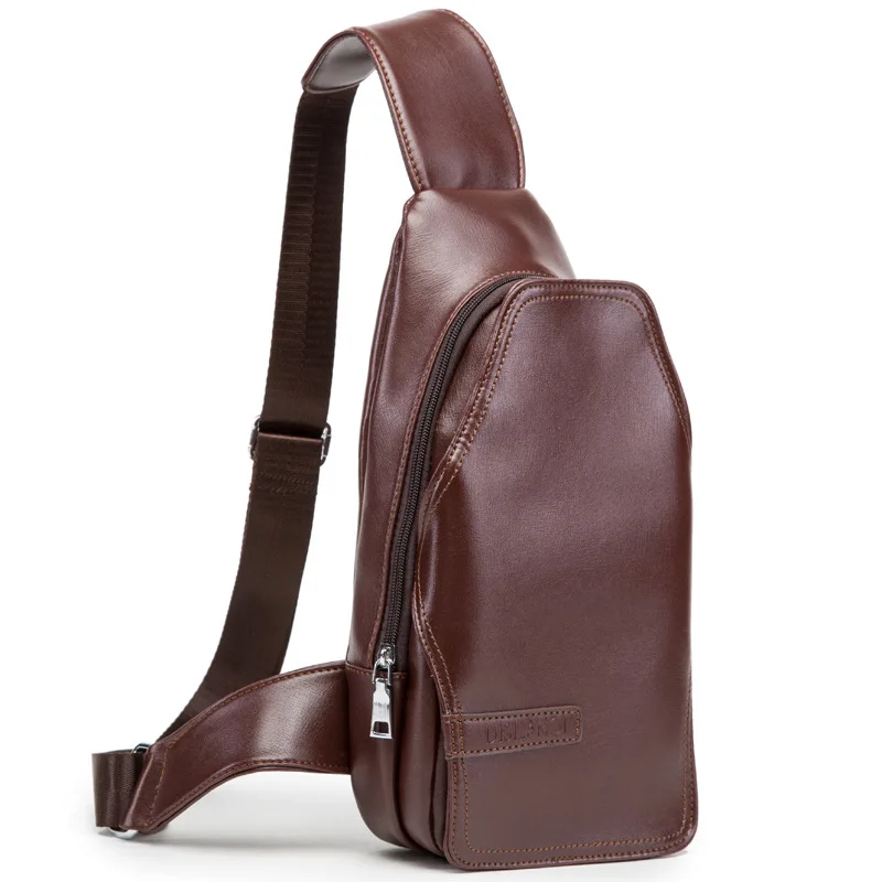 Модельер известный бренд Для мужчин Сумки кожа Сумка Кроссбоди мешок езда на