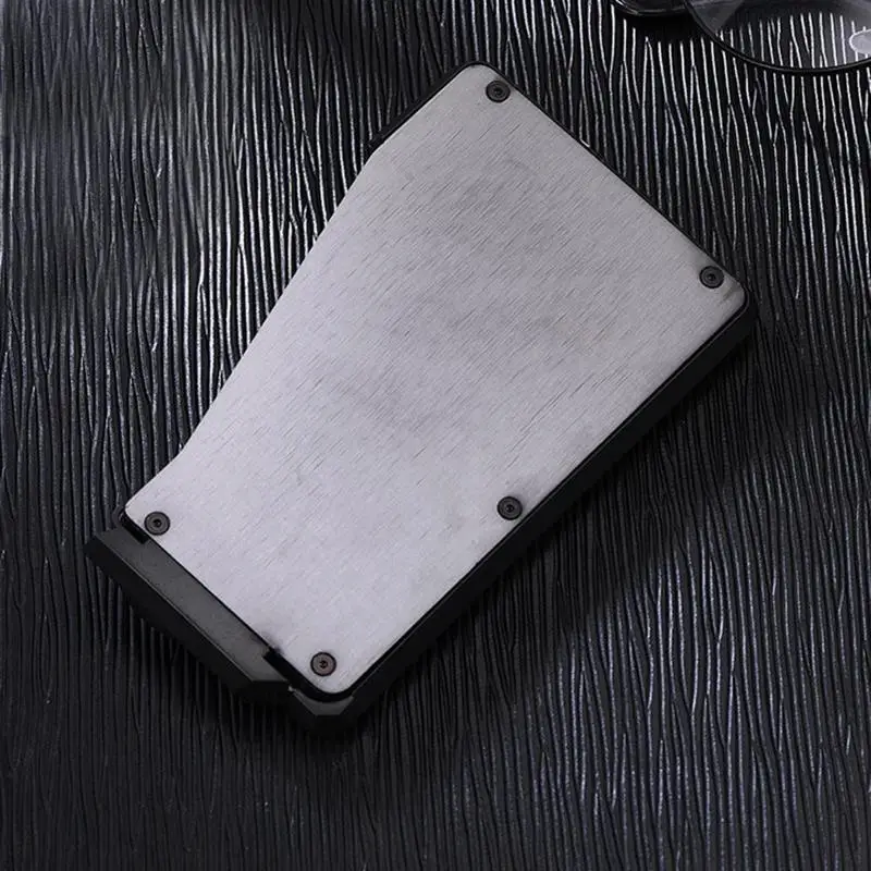 Новый Модный тонкий карбоновый бизнес кредитный держатель для Карт RFID