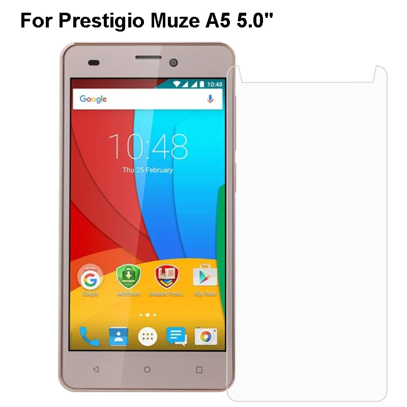Закаленное стекло для Prestigio Grace P5 S7 P7 LTE Wize N3 2 шт. Защита экрана Muze A5 K5 X5 пленка