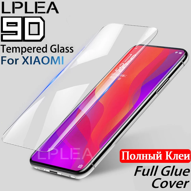 9D закаленное Стекло для Xiaomi mi 8 lite A1 A2 красный Примечание 4X 5 6 Pro 5A Экран протектор 6A
