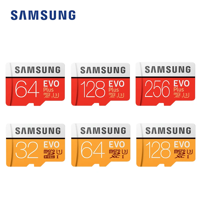 SAMSUNG micro sd карта 256 Гб памяти оригинал 32 класс 10 64 картао де memoria TF tarjeta 128 Microsd|Карты