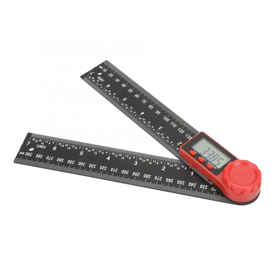Angle Finder Ruler Carbon Fibre Multi-function Digital Protractor 360 Degrees 200mm | Инструменты