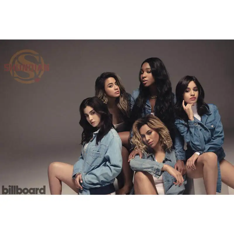 Fifth Harmony печати плакатов из шелковой ткани с принтом ткань плакат