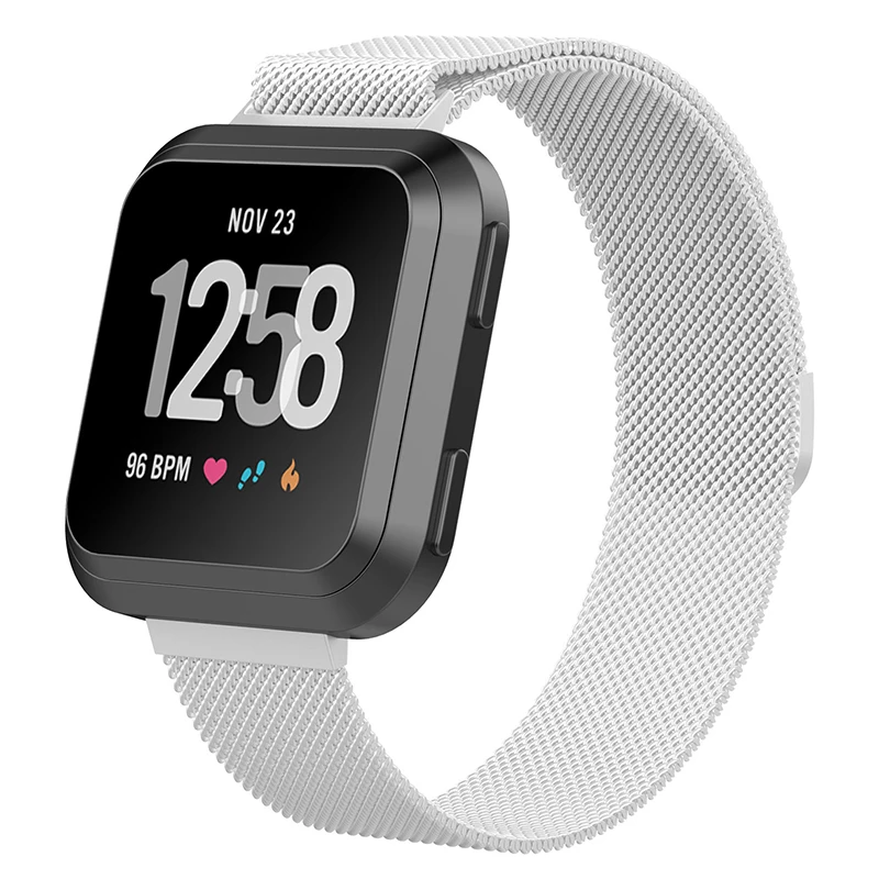 Сменный ремешок для Fitbit Versa/Versa Lite часов с магнитной Миланской петлей браслет из
