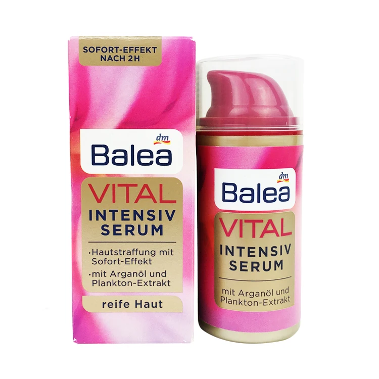

Balea Vital Baobab Intensive Serum for Women Mature Skin 40+Years Tighten Skin Anti Aging Anti Wrinkles Skin Elasticity Firmness