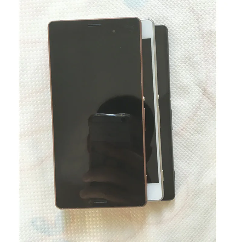 Оригинальный 5 2 ''ips для SONY Xperia Z3 ЖК-дисплей сенсорный экран D6603 Замена lcd Dual D6633